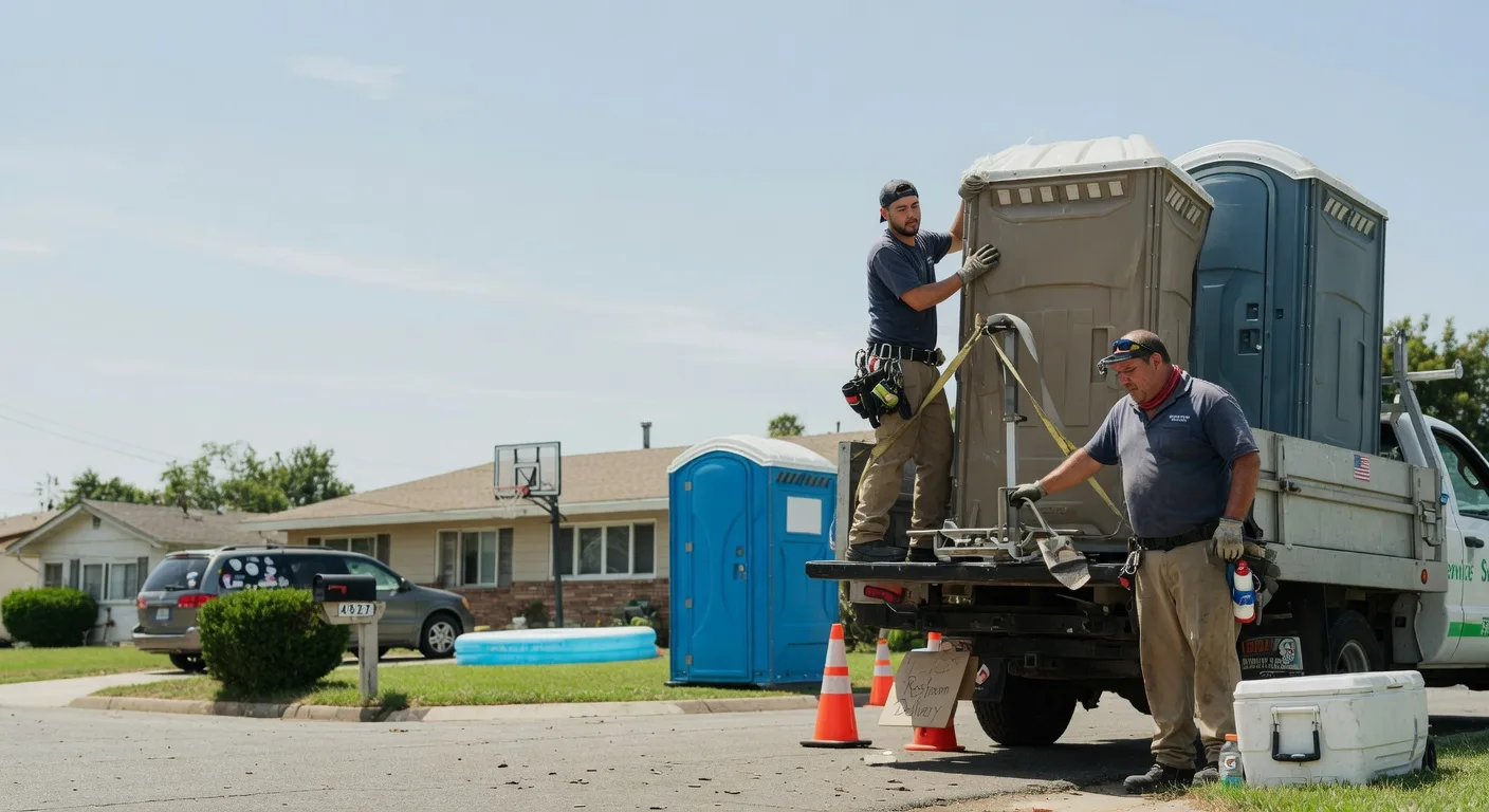 Porta Potty Rental in Luana, IA near me