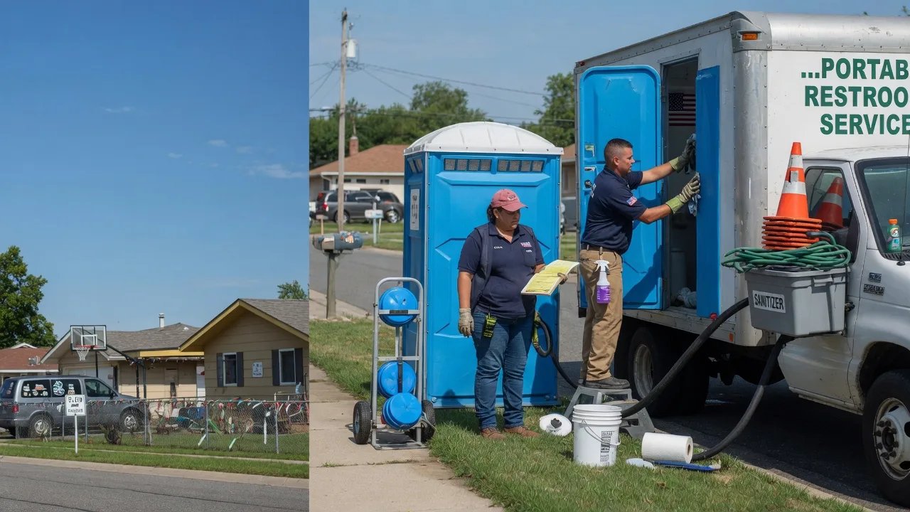 Portable Toilet Rental in Luana, IA near me